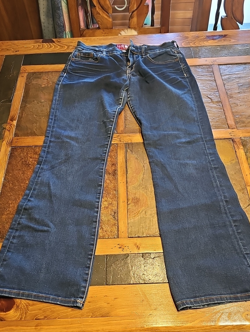 Lucky Brand Dark Blue Flare Jeans